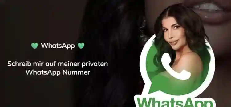 Lass uns über Whats App schreiben