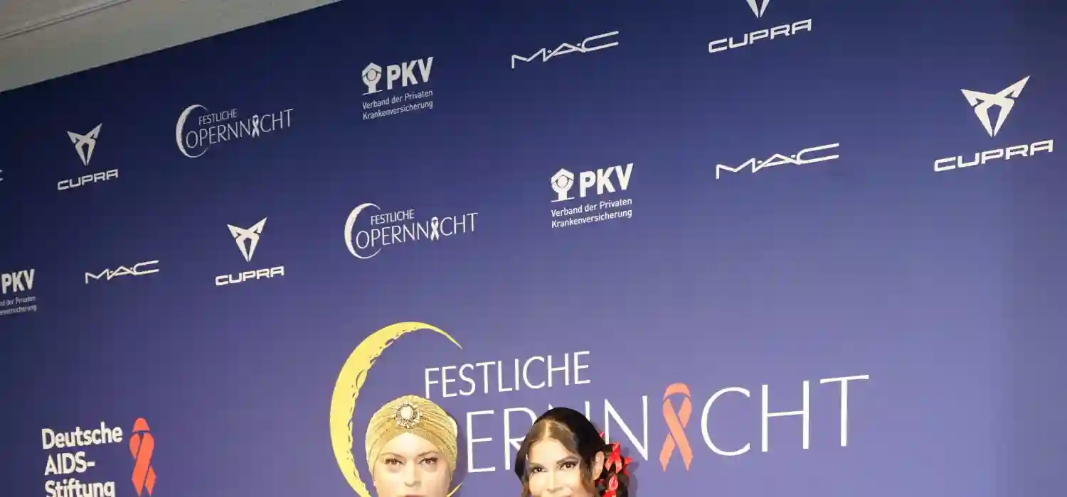 Micaela auf der Aidsgala der Deutschen Oper Berlin