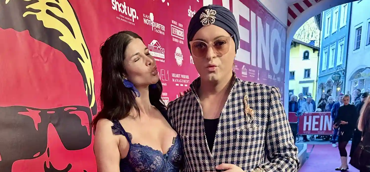 Micaela auf der Premiere der HEINO Doku