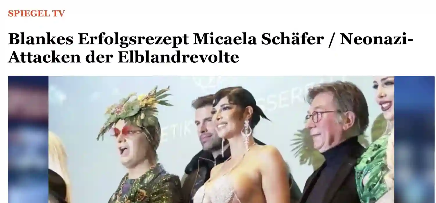 Micaela bei SPIEGEL TV