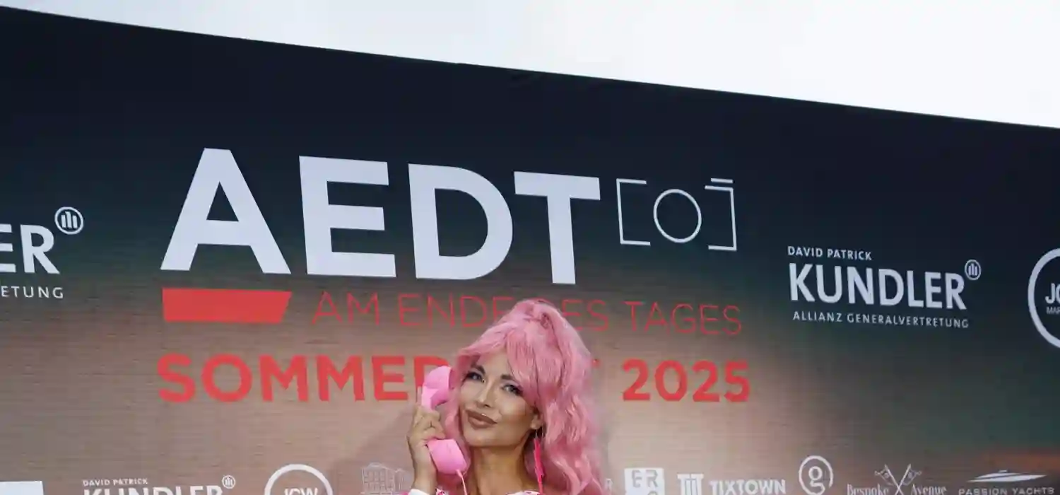 Micaela beim AEDT Sommerfest