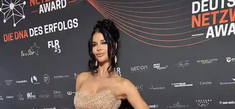 Micaela beim Deutschen Netzwerk Award 2025